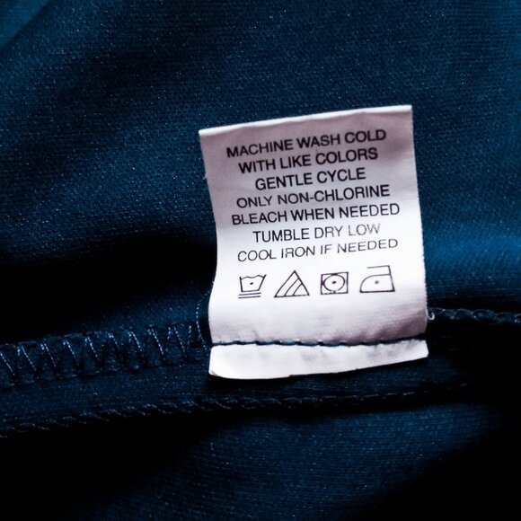 🌸Charming Charlie Floral Scoop Neck Women's Babydoll Top Teal Red Shiny Boho🌸 - Picture 11 of 12